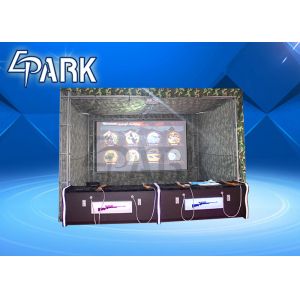 4 People Hunting Coin Pusher Amusement Game Machine W6200*D3680*H2700