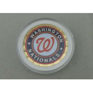 Soft Enamel Personalized Coins With Brass Material And Gold Plating