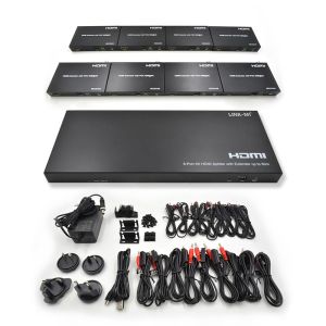 HDMI2.0 1x8 Splitter Extender Support 4K 60M POC