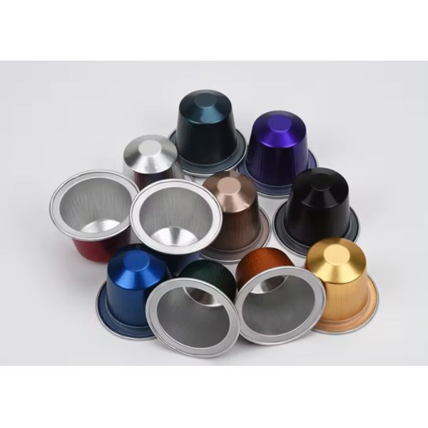 Biodegradable Recyclable Coffee Capsules Cups Empty Eco Friendly And Safe Cup