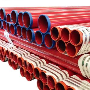 China Epoxy Coated ASTM A795 Erw Sch40 Galvanized Steel Pipes on sale