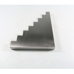 8-Step Wedge Test Block 25-200mm Calibration Stainless Steel
