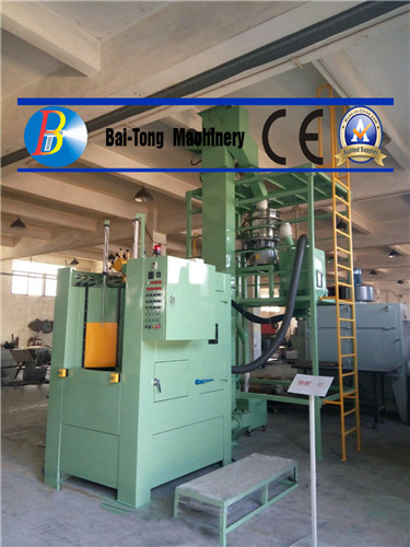 Satellite Turntable Professional Sandblasting Equipment , Sand Blast Cabinet Low
