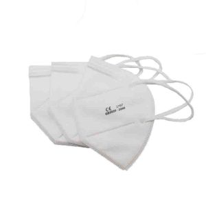 Non-woven face shield kn95 reusable 5 layer dust mask respirator