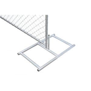 8'x12' temporary chain link fence panels diameter wire 11.5ga chain link mesh 2"