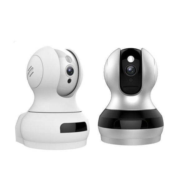 Quality White Grey Wireless Indoor Security Camera System Support 128 GB Micro SD Card for sale