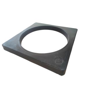 Wholesale Anti Slip Traffic Cone Rubber Base 1.5g/cm3 370x370mm For 14.5&quot; Traffic Cone from china suppliers