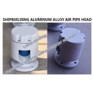 Bow tip cabin aluminum alloy air pipe head, float ball type aluminum alloy air