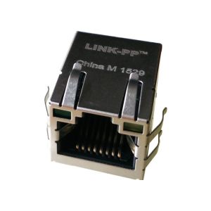 Wholesale P26-PO7-1AM9 Rj45 Female Connector Pinout Tab-up with Leds To Medical PC from china suppliers