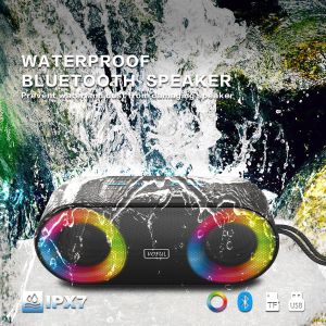 Wholesale Outdoor IPX7 Waterproof Portable Speaker For Beach Pool Camping from china suppliers