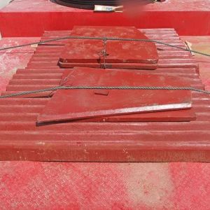 Fixed Crusher Swing Jaw Plate Quarry Stone Crushing Mining Wear Parts