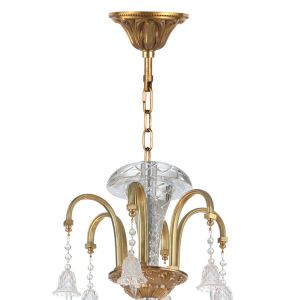 Antique brass and crystal chandelier Lamp Fixtures 23 Lights (WH-PC-07）