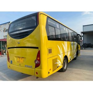 Used City Bus Yuchai Engine 4 Cylinders 31 Seats Sliding Window External