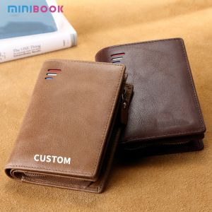 Wholesale Luxury Men's Genuine Leather Wallet with RFID Blocking and Multifunctional Design from china suppliers