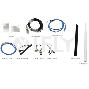 Video Data Wireless Hdmi Transmitter Receiver 1080P 60fps COFDM Modulation