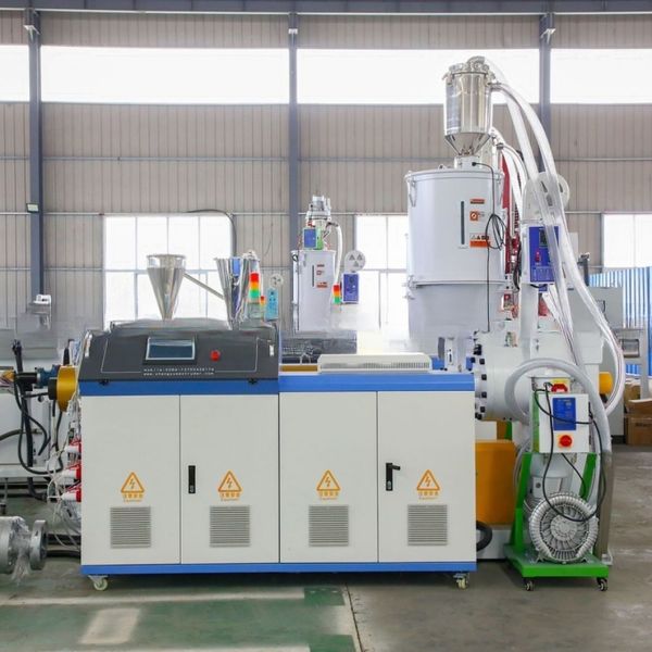Water Supply HDPE Pipe Extrusion Machine / Production Line 90-315 mm