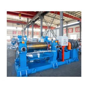 Two Roll Mixing Mill for 50kg Compound Feeding Capacity and Max Roll Space 0.1