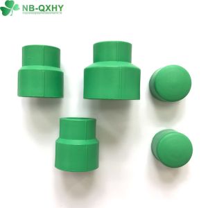 Materials QX Medium Elbow Coupling for Water Supply PPR Pipe Fitting in All