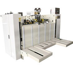 Quality 3ply To 5ply Carton Box Folding And Gluing Machine Double Head Stitching Machine for sale
