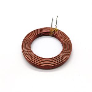 ODM Copper Air Core Inductor Coil Spiral Wound Linear Motor Coil