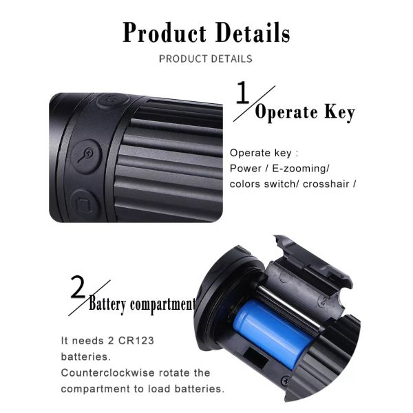 Long Range Thermal Imaging Scope Monocular Handheld IP66