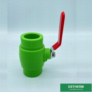 Metal Handle Plastic PPR Brass Ball Valve Socket Fusion / Electrofusion
