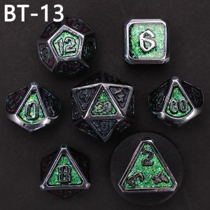 Custom metal and plastic dice D20 game D & D polyhedron DND dice set RPG dice