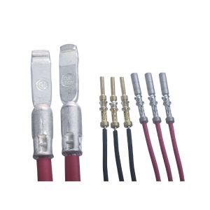 Wire Stripping Semi Automatic Terminal Crimping Machine With Vibration Plate For