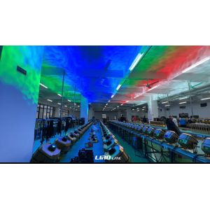 IP65 200w Gobo Water Wave LED Projector Light Powder Coated Finish