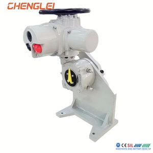 Aluminum Alloy CE Certified Electric Valve Actuator with Modulating Control for