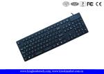 Desk Top Waterproof Silicone Keyboard F1 - F12 Function Keys and Numeric Keys