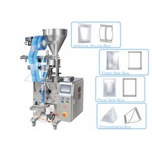 Coffee Stick Sachet Packaging Machine , Pillow Bag Vertical Packing Machine