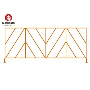 Customized Metal Crowd Control Barrier For Marathon