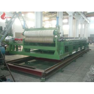 4 roll calender PVC Plastic calendering equipment with embossing machine