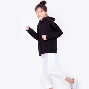 10T Cotton Hoodies Sweatshirts Breathable Comfortable Hooded Pullovers