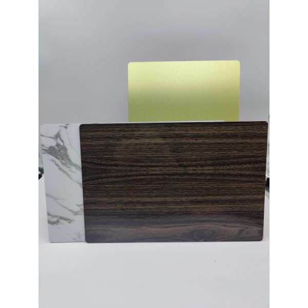 Quality Mirror Finish PVDF Aluminum Composite Panel Sheet 4mm  Brushed for sale