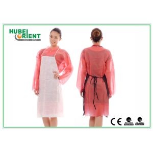 Disposable Sleeveless Nonwoven Apron For Food Processing