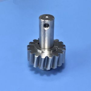High Strength Steel Helical Gear Shaft With Hobbing Machining