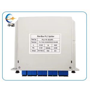 Wholesale SURELINK SC APC UPC Fiber Optical PLC Splitter 1X8 1X16 FTTH LGX Cassette Insertion Type Card For Network from china suppliers