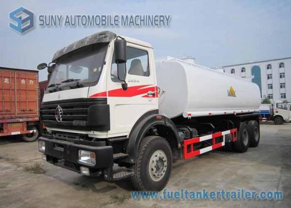 Quality North Benz 6x4 Chemical Tanker Truckr Carbon Steel  22000 L Fuel Tanker Truck for sale