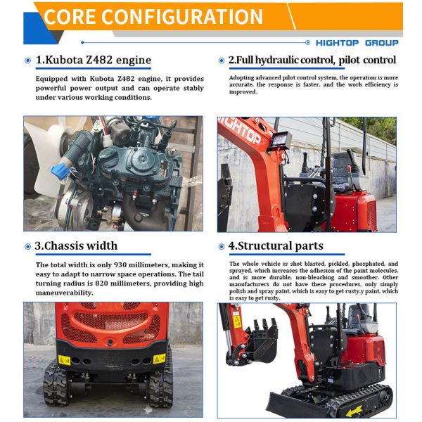 1.2 ton Mini Excavator
