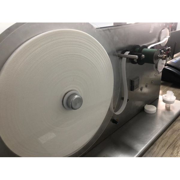 ±0.2mm Labeling Error Allowance Paper Roll Winding Machine for Tape Thickness 10