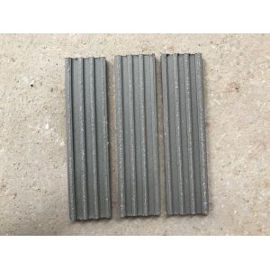 M36443 Decorative Grey Split Face Brick Customized Size No Color Fade For Wall