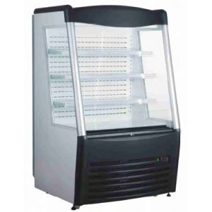 supermarket commercial display open chiller