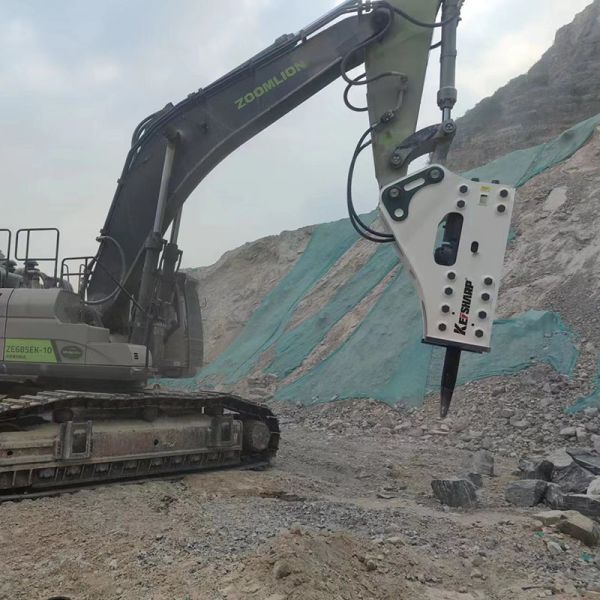 Alloy 50-60Ton Excavator Hammer Hydraulic Rock Breaker for Core Components
