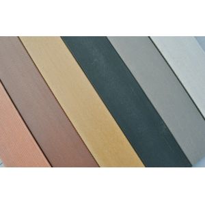 151x25mm WPC Hollow Decking , Eco-Friendly Composite Decking Board