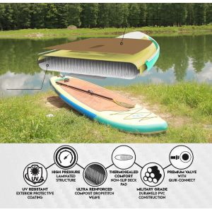 Elevate Your Paddle Boarding Experience with Our Custom EVA Foam and Fiberglass