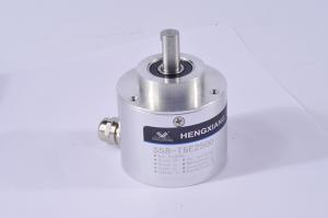 China Push - Pull Heavy Duty Encoder Complementary Output S58 Solid Shaft Encoder Socket At Side on sale