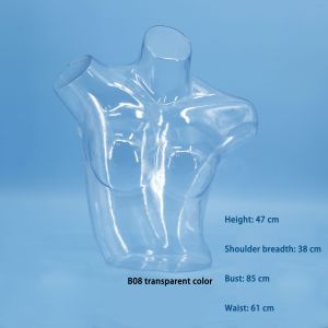 Cheap Transparent Mannequin With Plastic Female Mannequin For Mannequin Vitrine