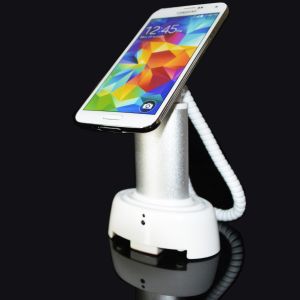 COMER Mobile Phone shop Security display stand with charge alarm function